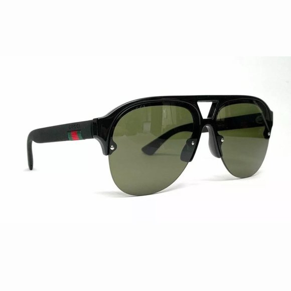 Gucci Black Men's 59mm Sunglasses - Picture 1 of 3